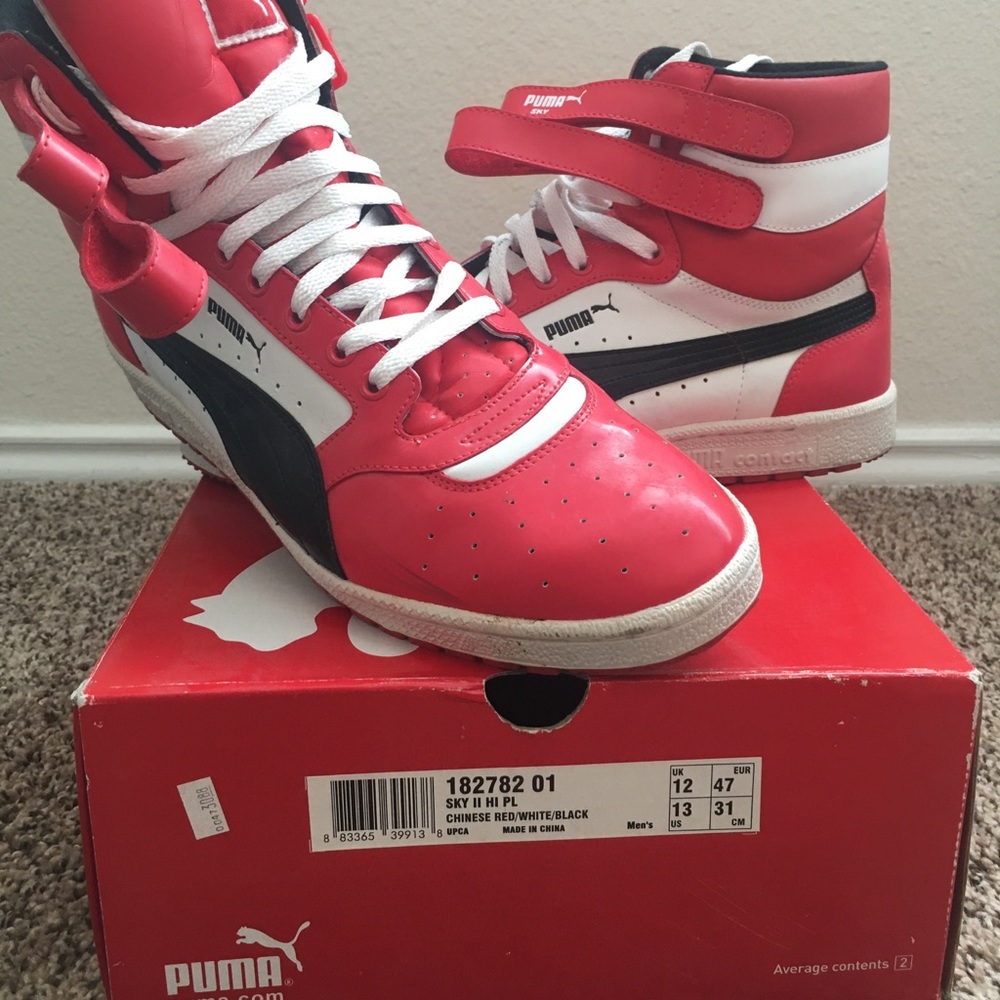 Puma Double Strap High Top